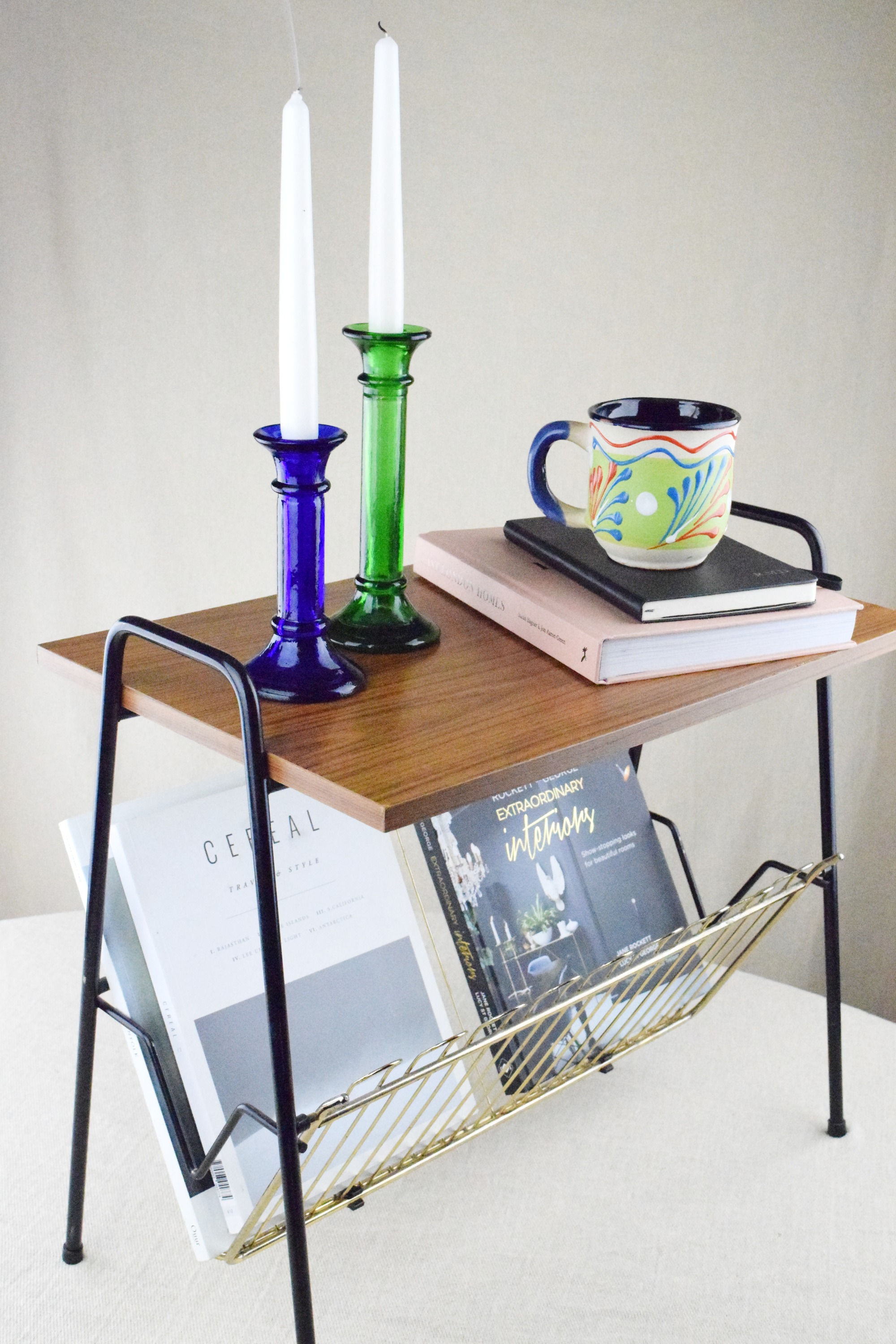 Mid-Century Modern Magazine Rack