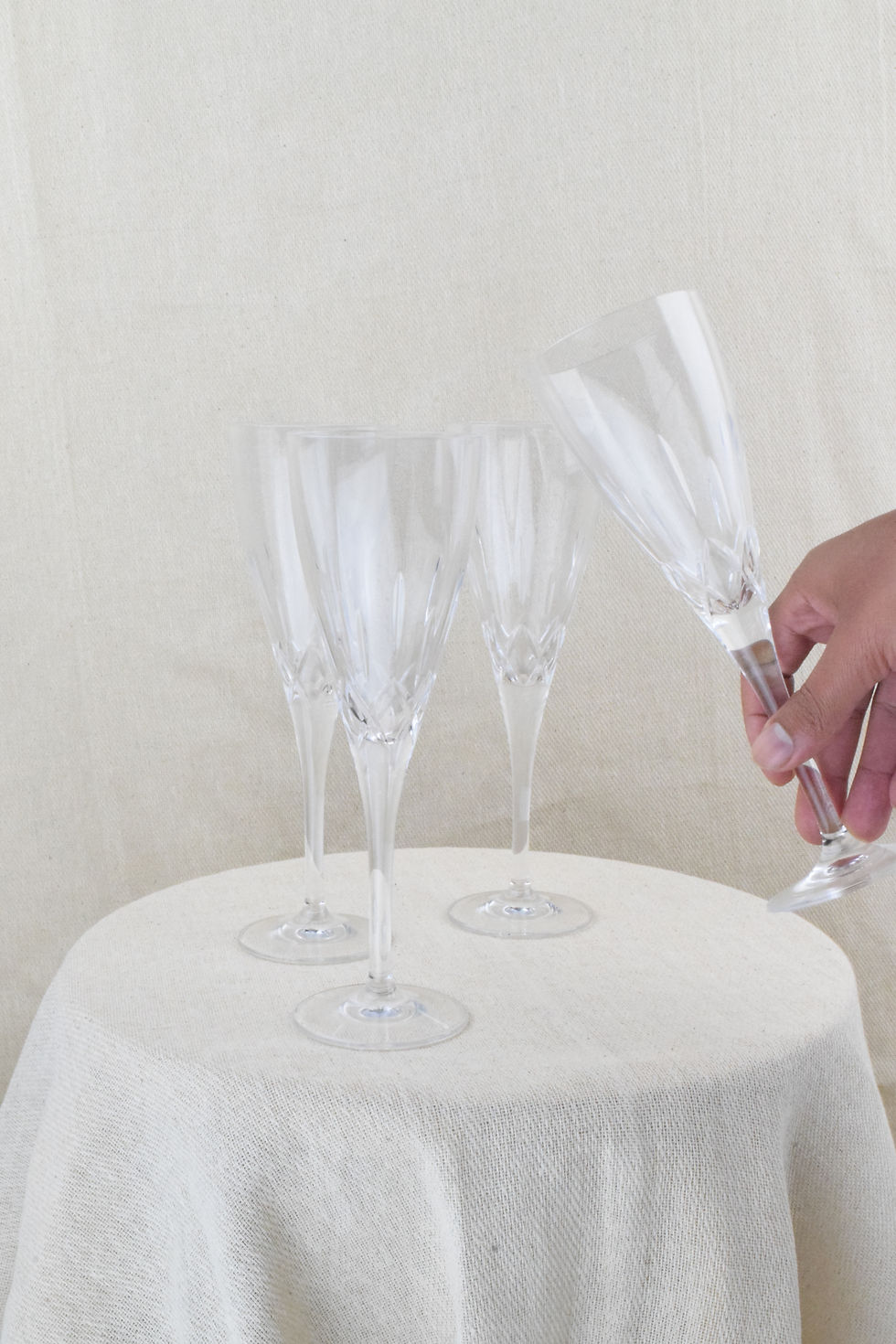 Thumbnail: Royal Doulton Champagne Flutes