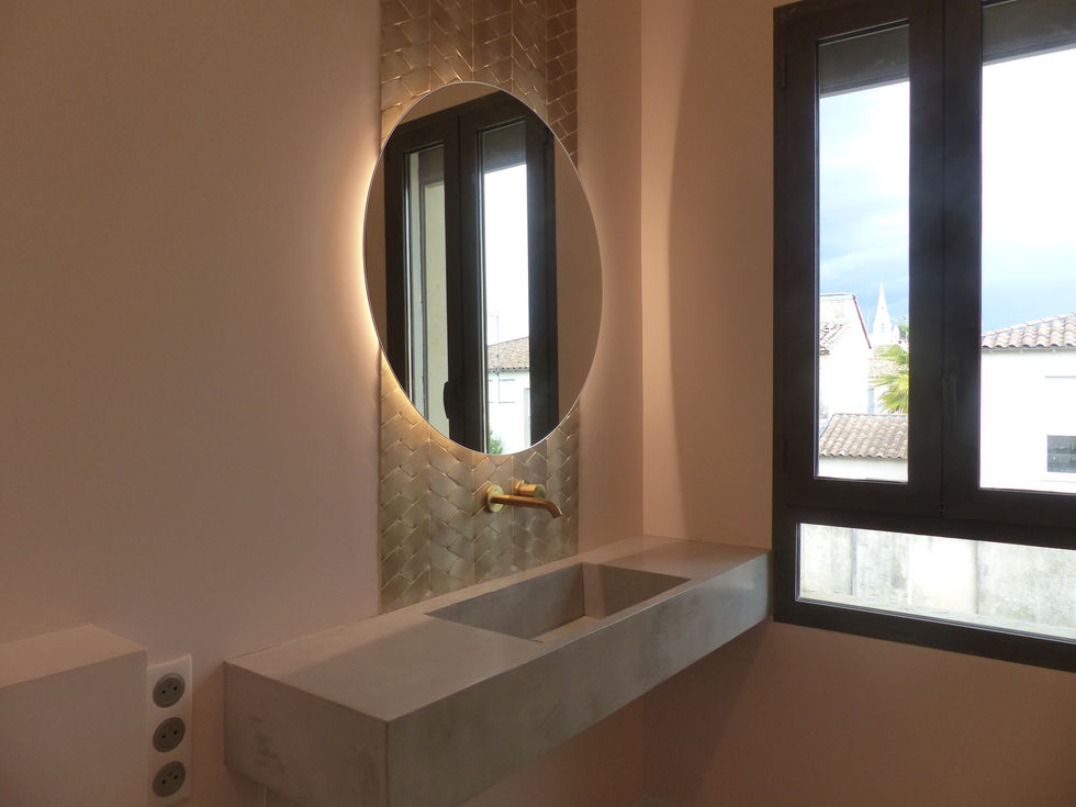 Salle de bain contemporaine