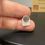 Thumbnail: Silver circle and square studs