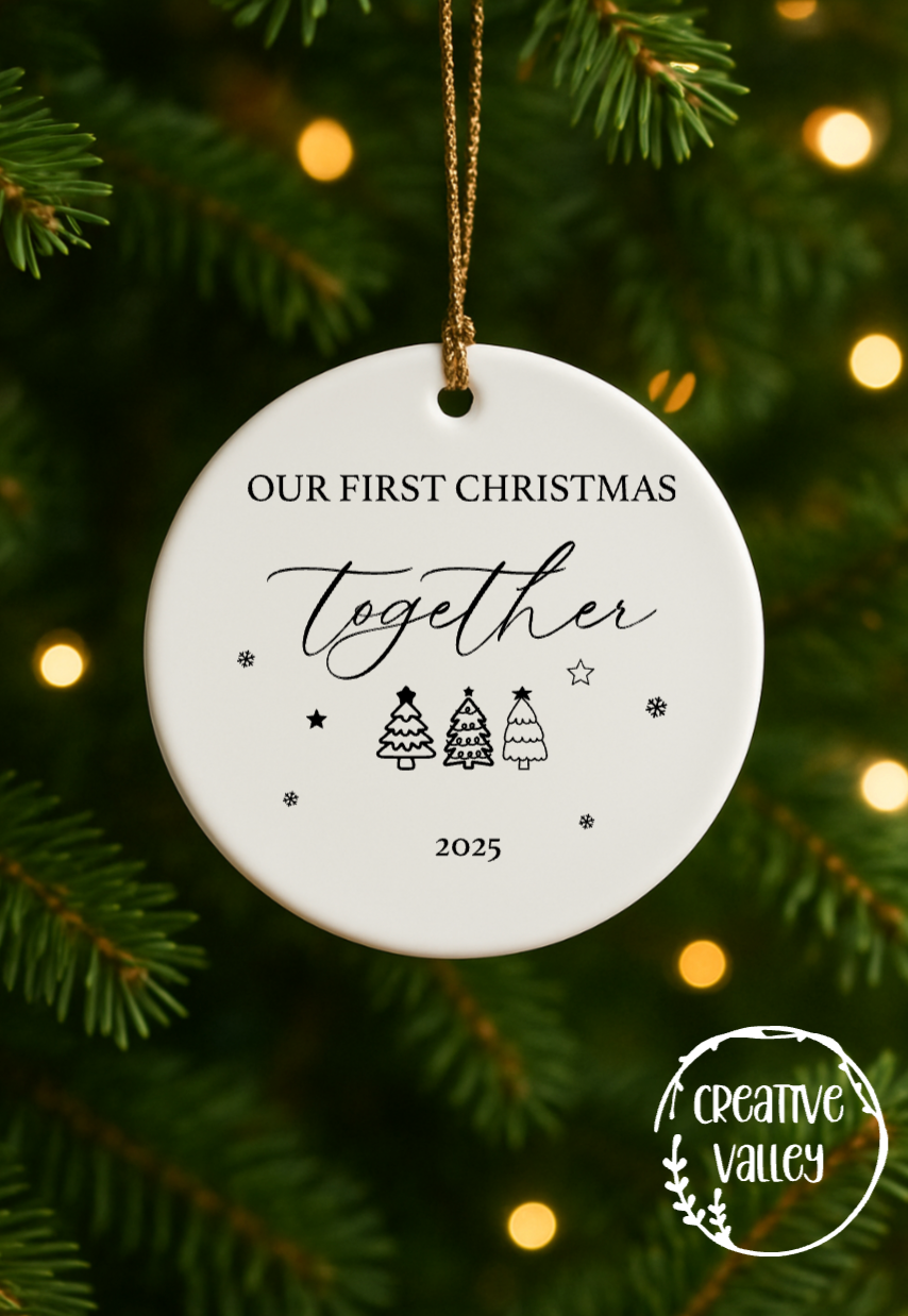 Thumbnail: Themed Ceramic Christmas Ornament