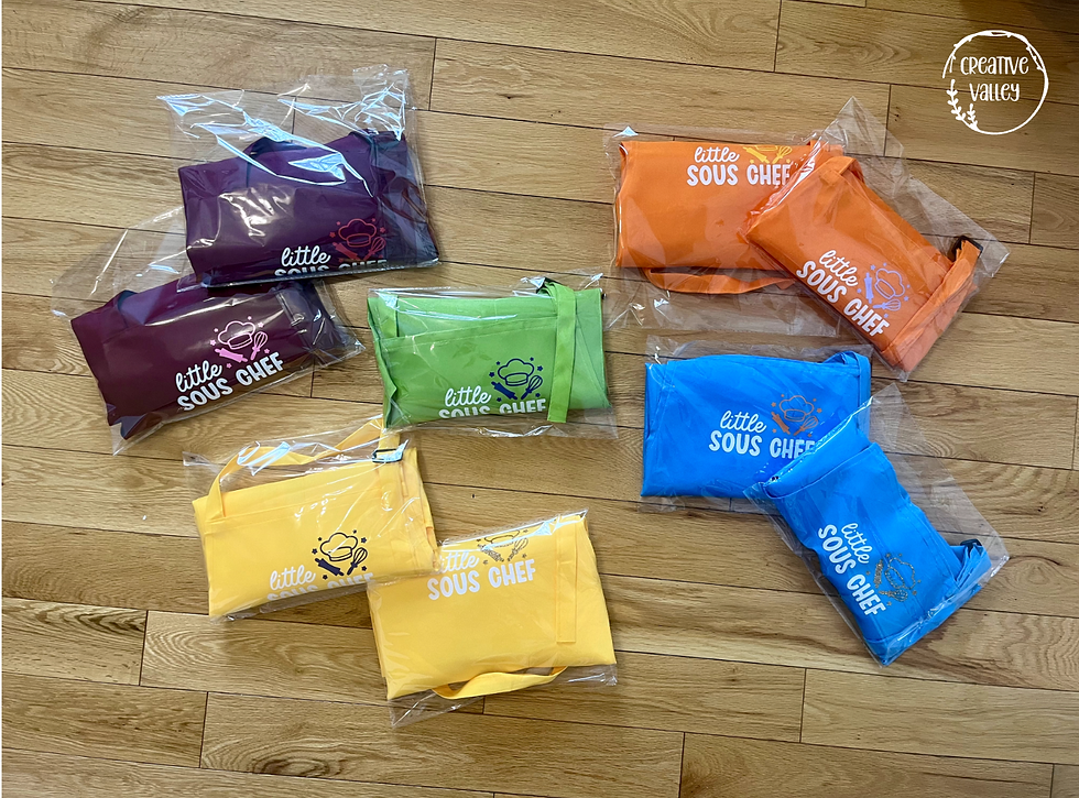 Thumbnail: Little Sous Chef Children Aprons