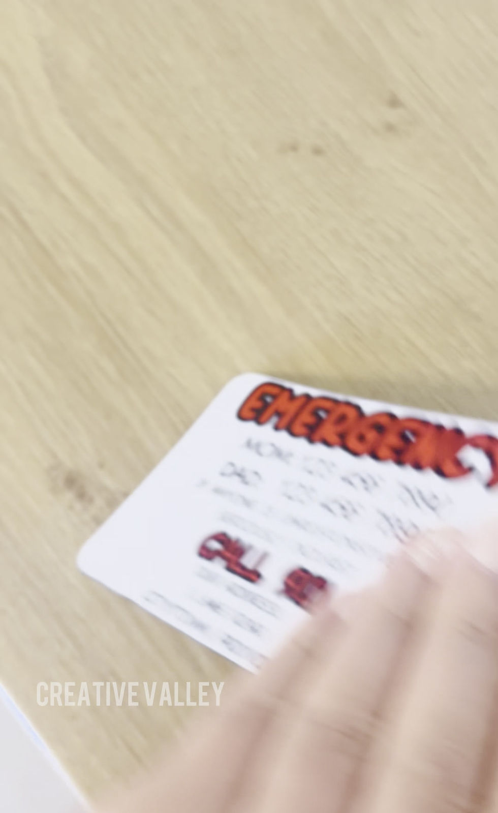 Thumbnail: Sublimation Emergency Magnets