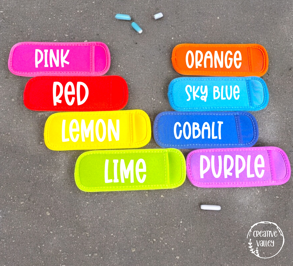 Thumbnail: Personalized Freezie Sleeves