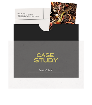 Case study cover for Soul & Soil brand project by The Social Studio