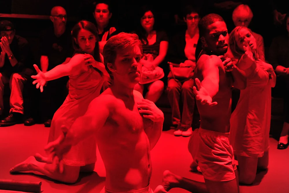 The cast of 'Hydrogen Jukebox,' part of the company's 2011 Festival; Photo by Ellen Appel