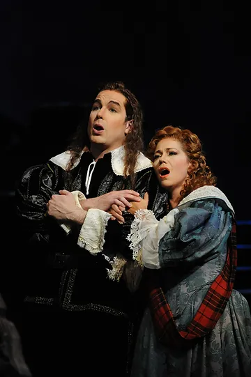 Stephen Costello and Elizabeth Futral; photo by Ellen Appel.
