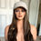 Thumbnail: (Ready to Ship!) Raven | Dark Brown highlights Hat Fall Wig | 24''