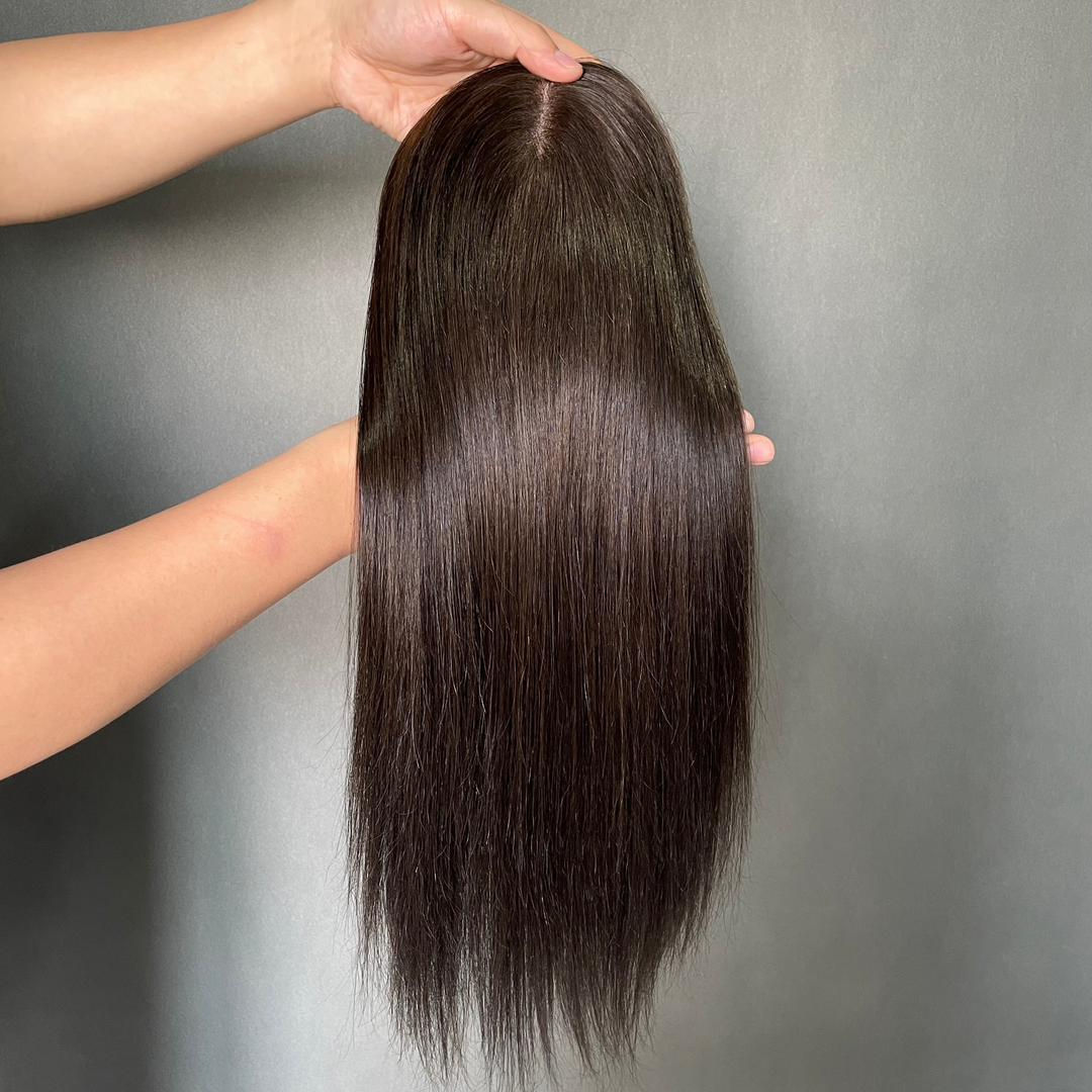 (Ready to Ship!) Ava | 6x7" | Mono Top Virgin Hair Topper 16''