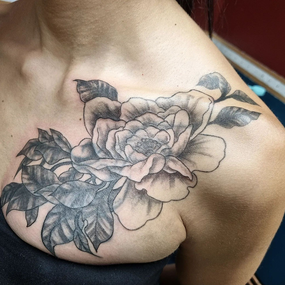 tattoo fleur
