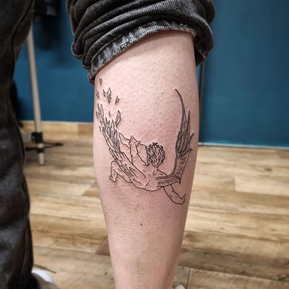 tattoo ange