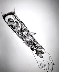 dessin bras jess black corner tattoo valence