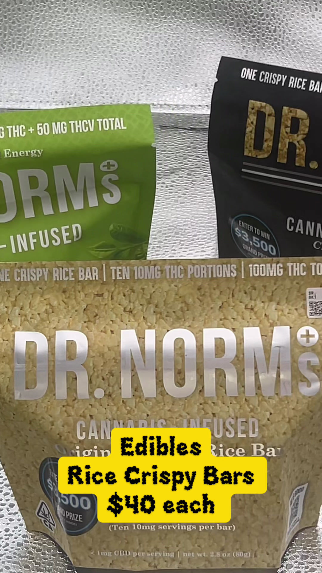 Dr Norms Rice Crispy Bar