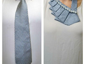 DIY: Corbata = Hermoso Collar