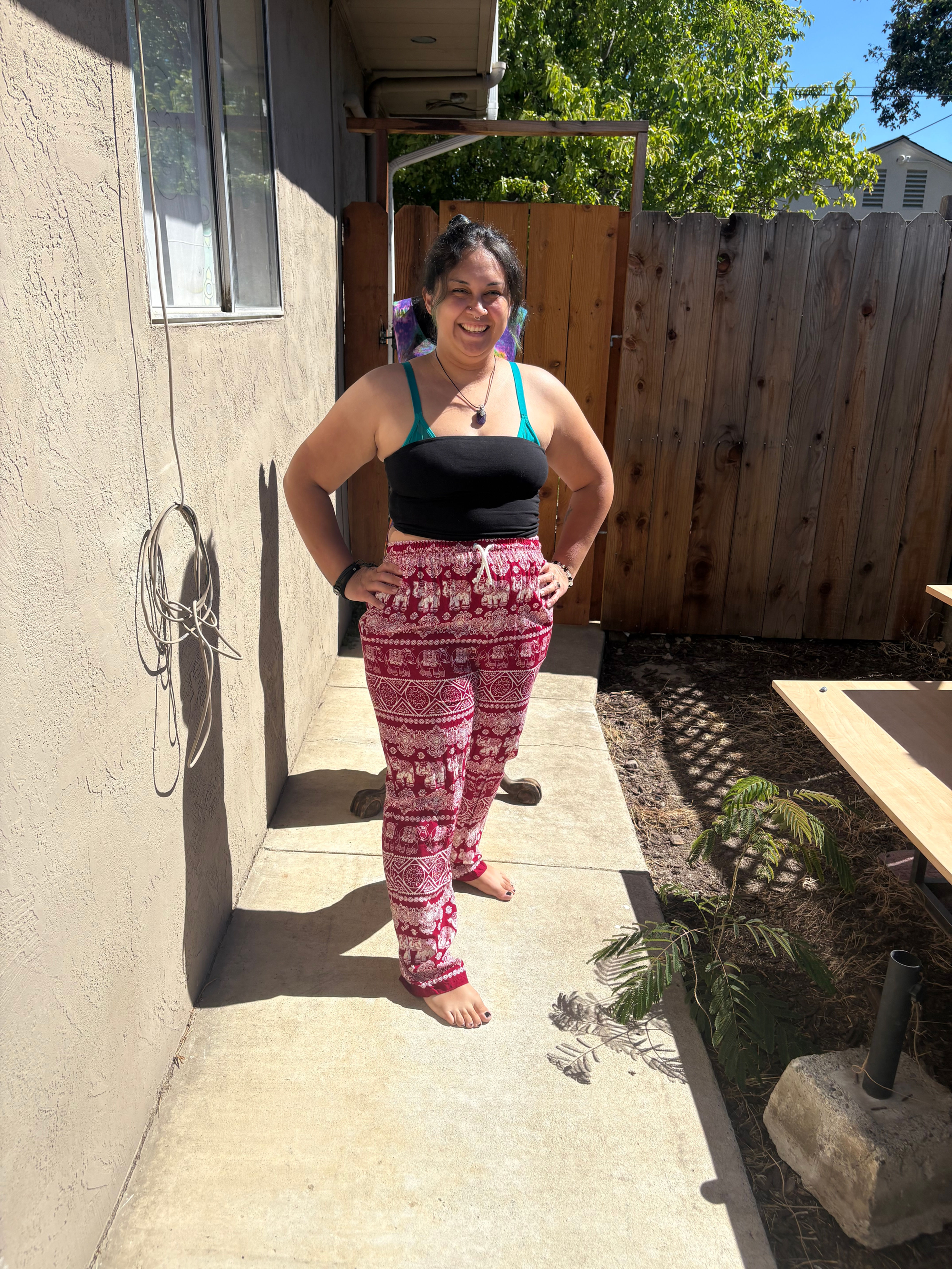 Elephant Lounge Pants Comfortable Casual Lighjtweight