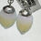 Thumbnail: Opalite Faceted Teardrop Earrings Sterling Silver