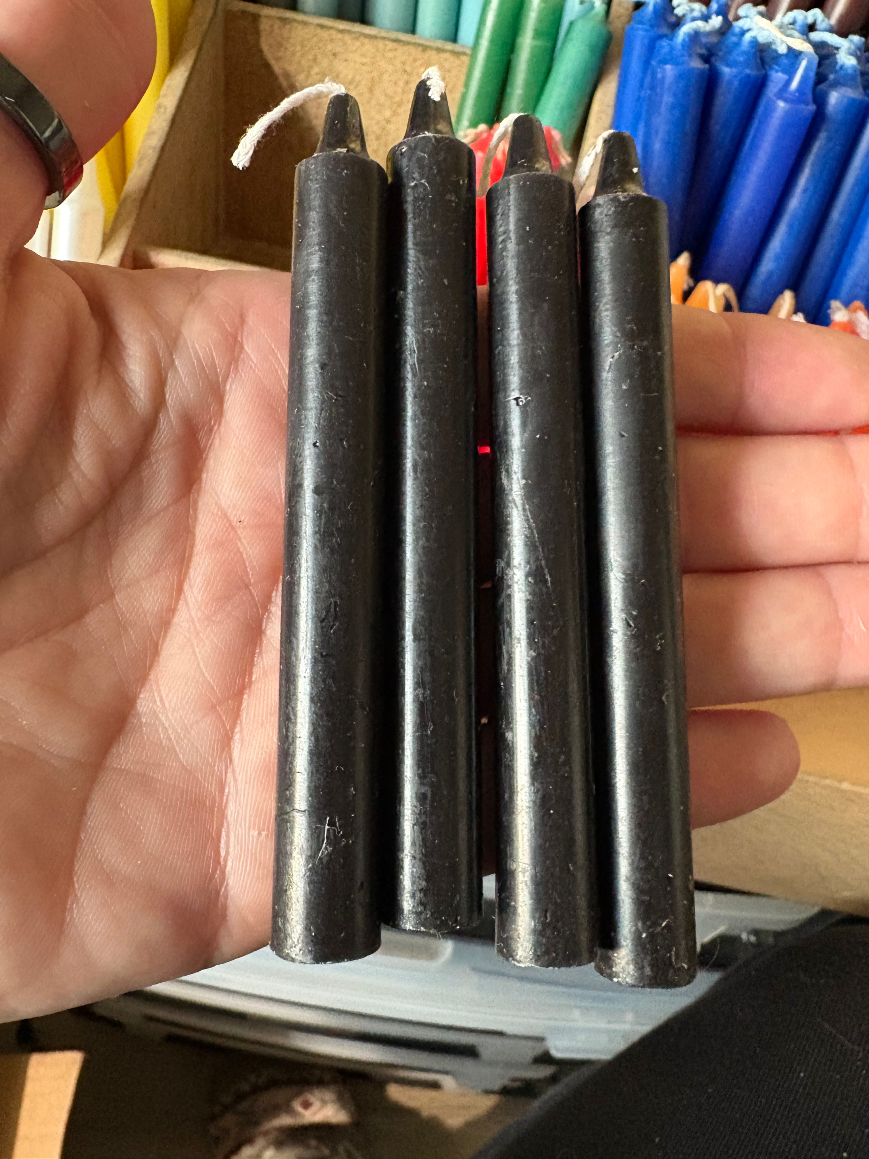 Black Chime Spell Candle