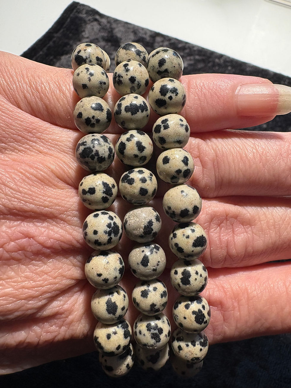 Dalmatian Jasper Bracelet