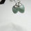 Thumbnail: Amazonite Faceted Teardrop Earrings Sterling Silver