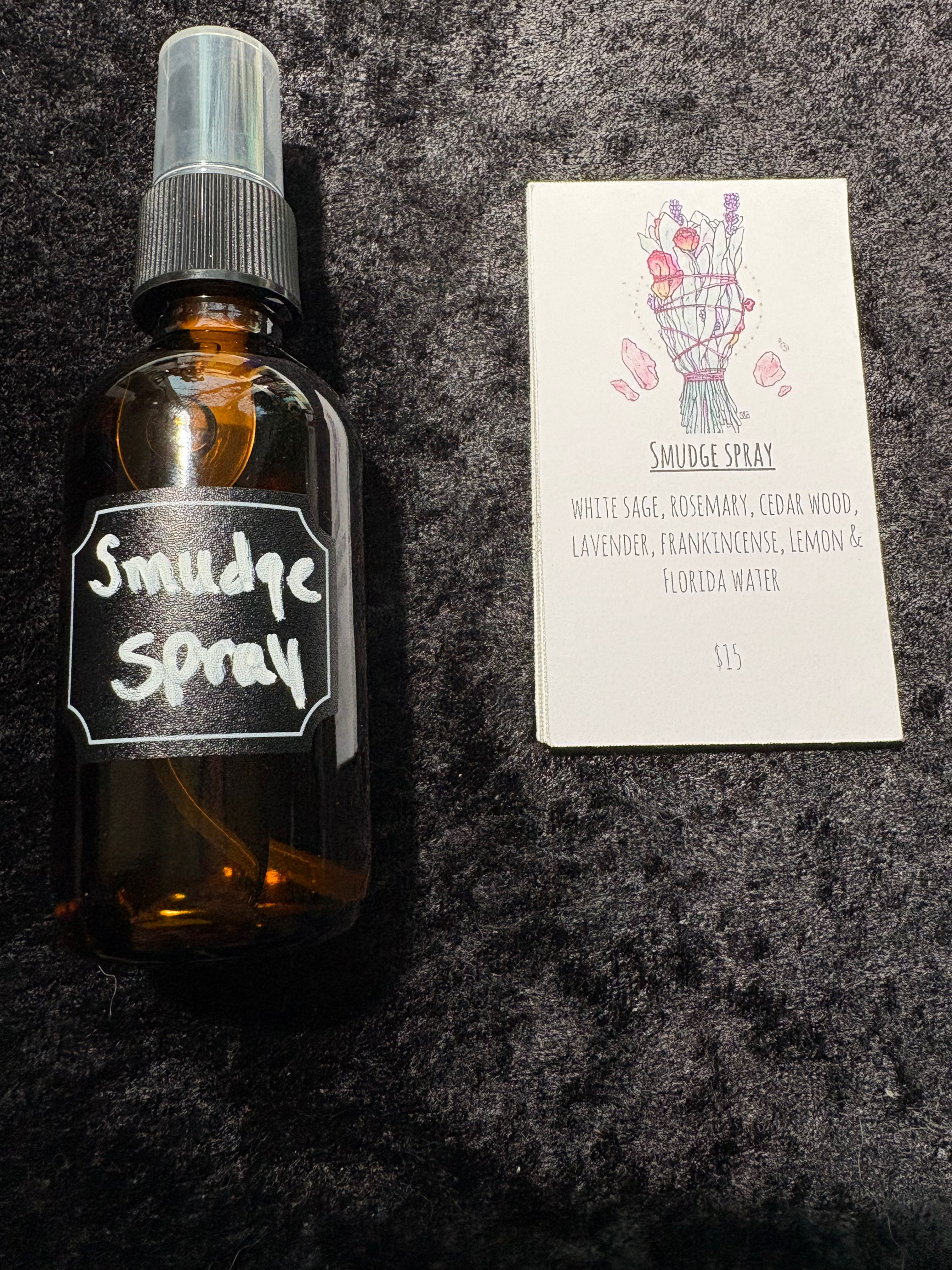 Smudge Spray Smokeless Energy Cleanser