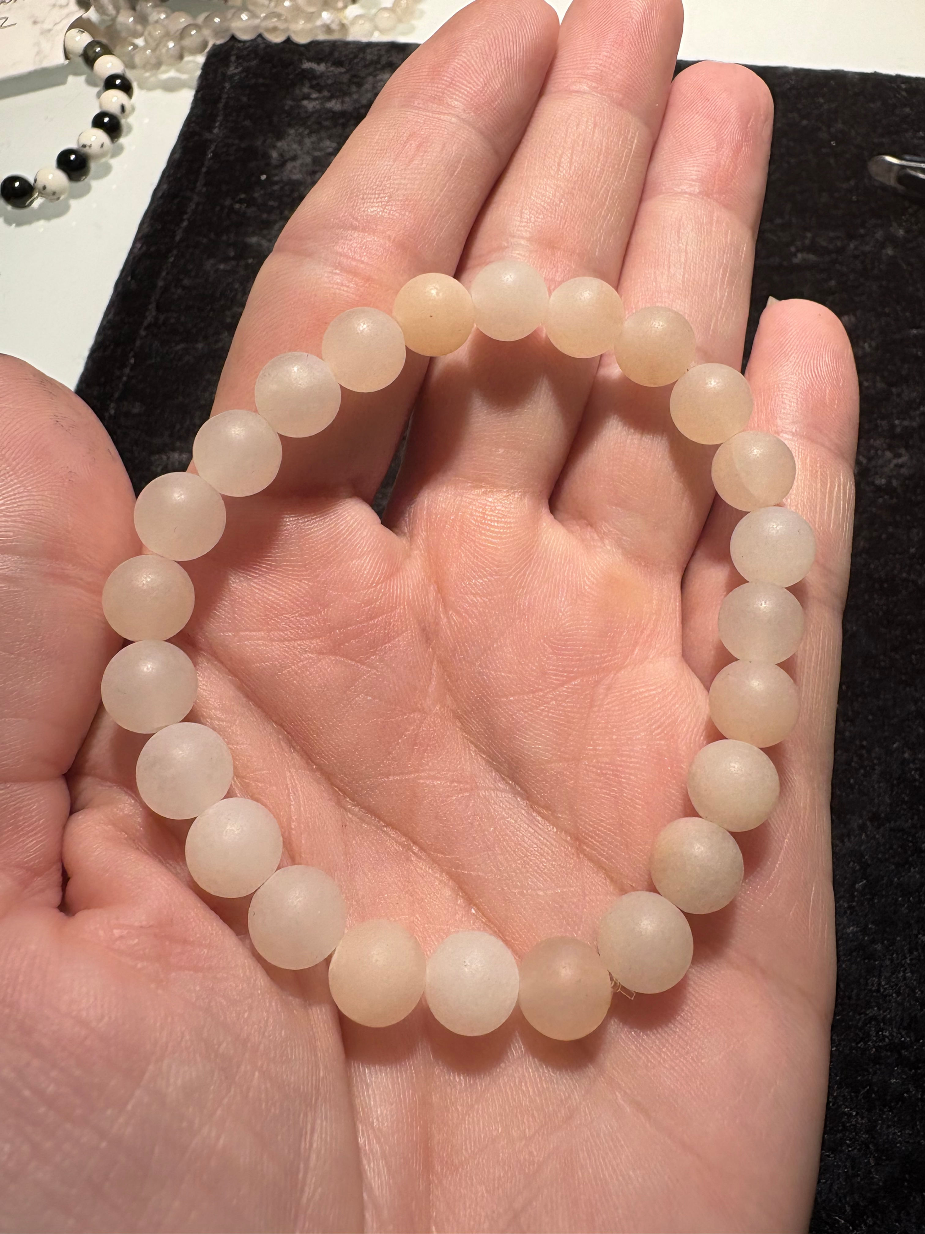 Matte Pink Aventurine Bracelet