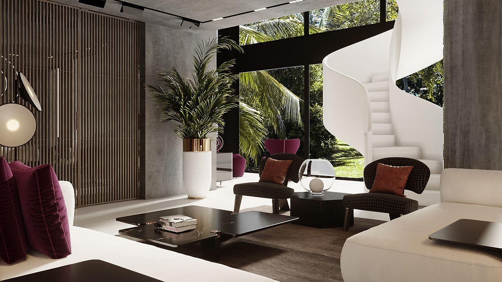 Living room interior design