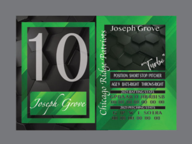 Thumbnail: Sport Card Layout4