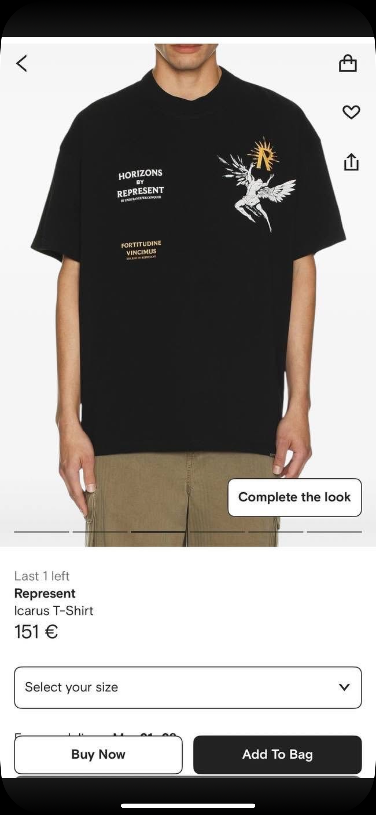 REPRESENT HEAVYWEIGHT TSHIRTS 