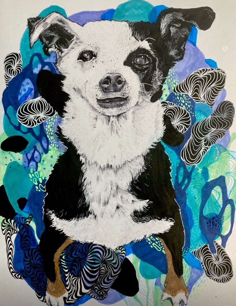 Thumbnail: Custom Pet Portrait 