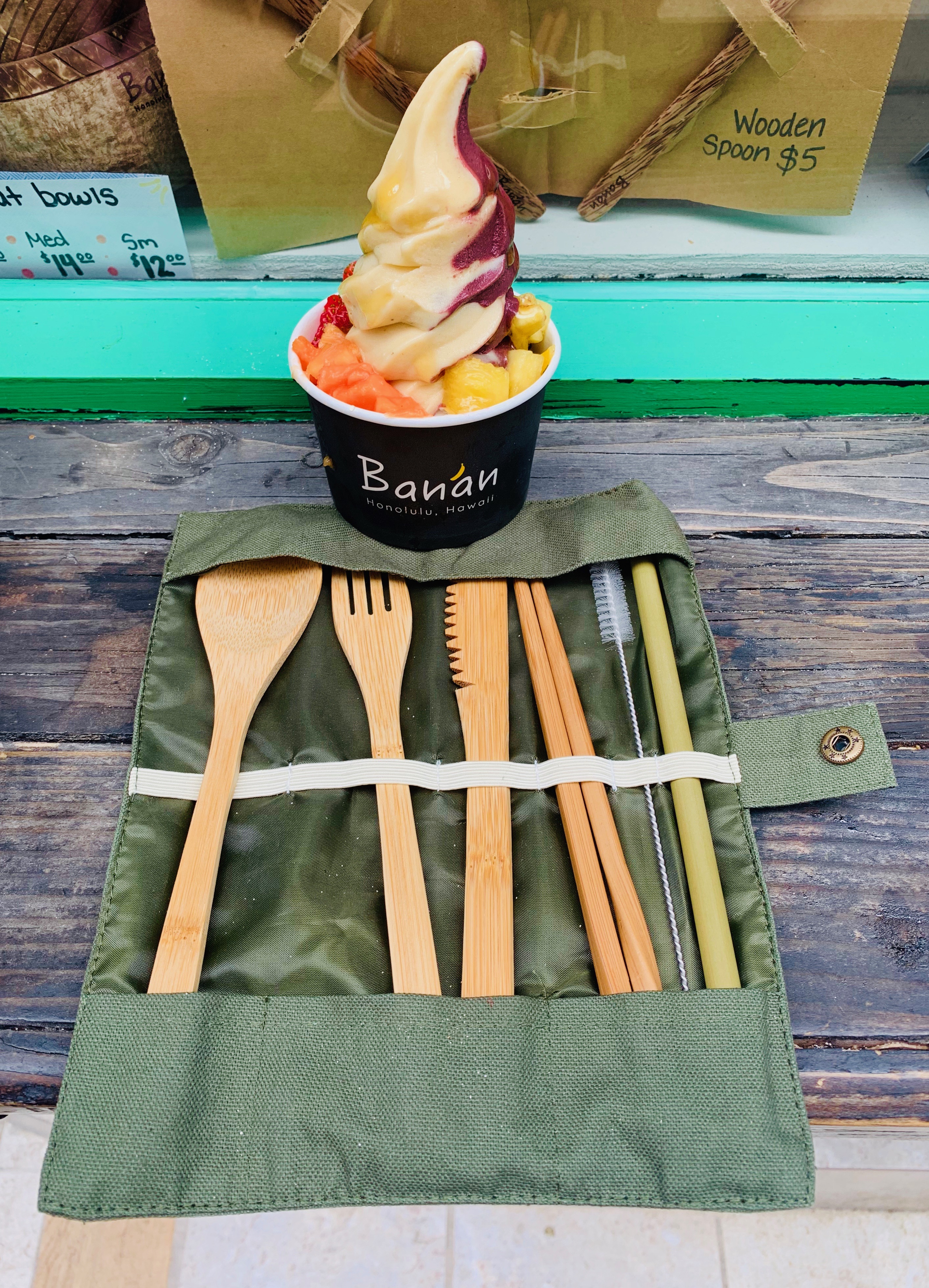 BAMBOO CUTLERY SET