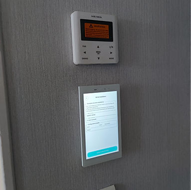 Tablette de contrôle gainable Heiwa