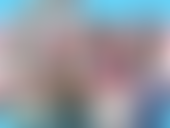 images of several video game characters against a background of the transgender pride flag