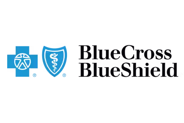 Blue Cross Blue Shield logo supporting healthcare access