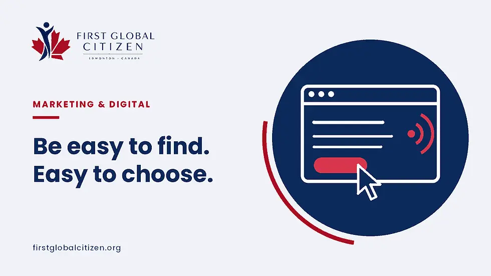 First Global Citizen Insights cover: Marketing & Digital