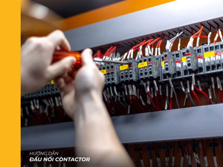 Hướng dẫn cách đấu khởi động từ 3 pha