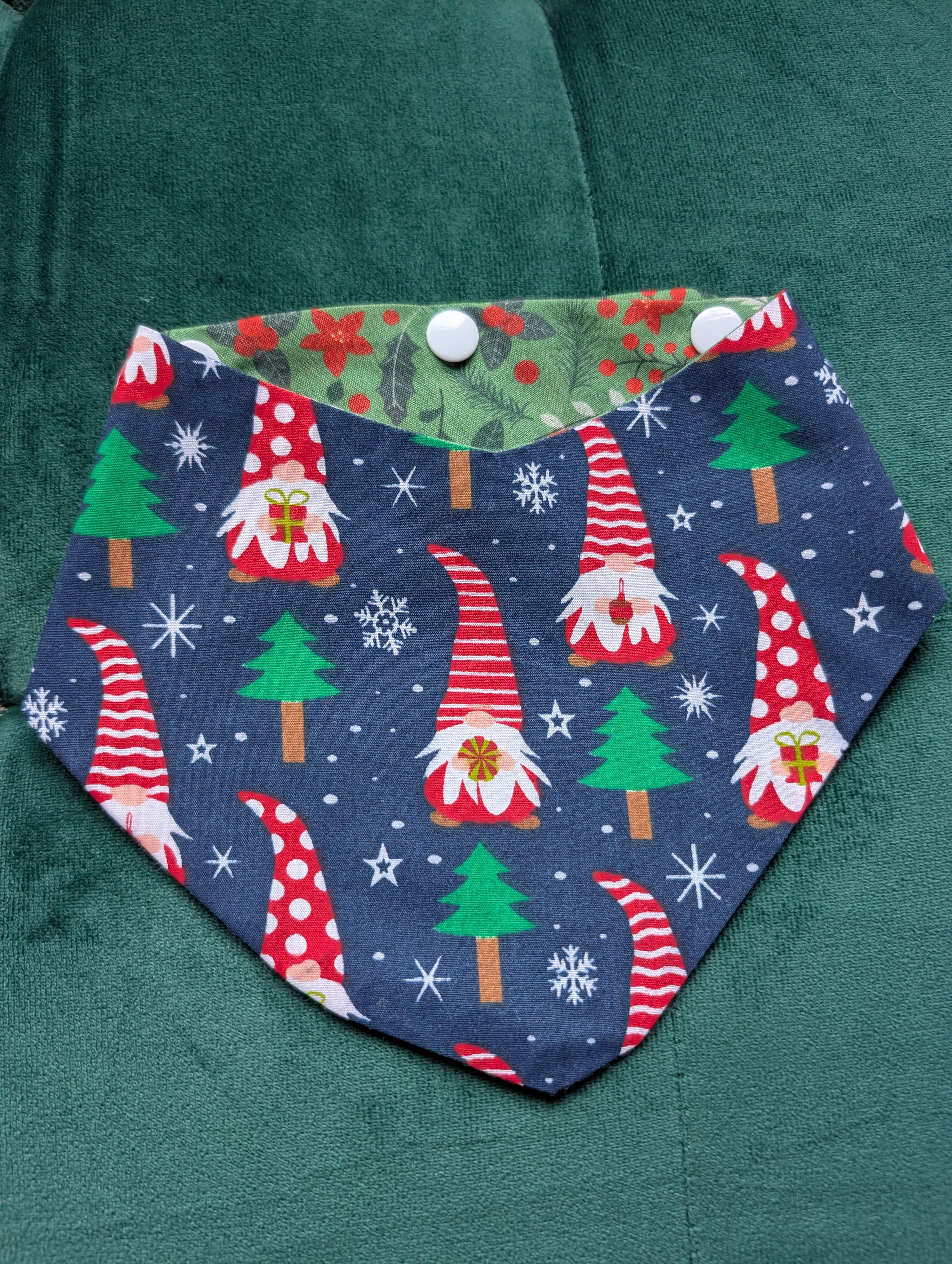 Christmas gonks bandana 