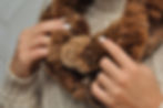 Thumbnail: Rex Rabbit  Short Infinity Scarf