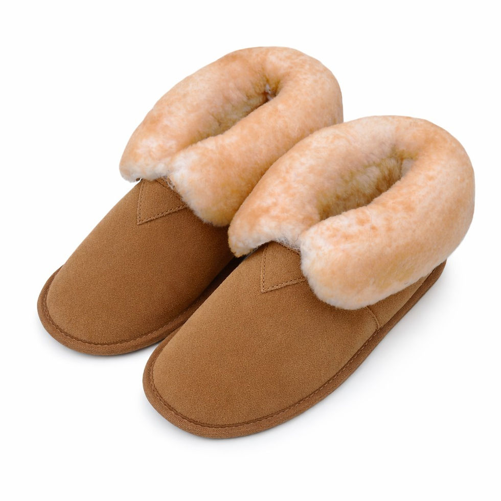 Thumbnail: Sheepskin Slipper - Classic Men's