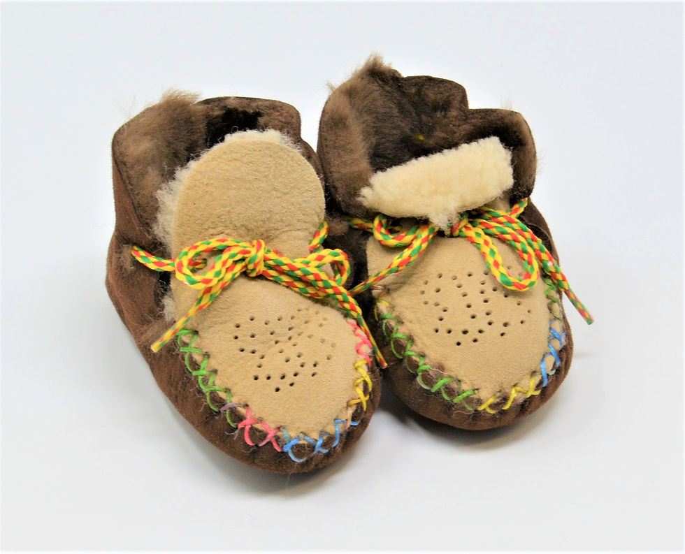 Thumbnail: Sheepskin Infant Bootie