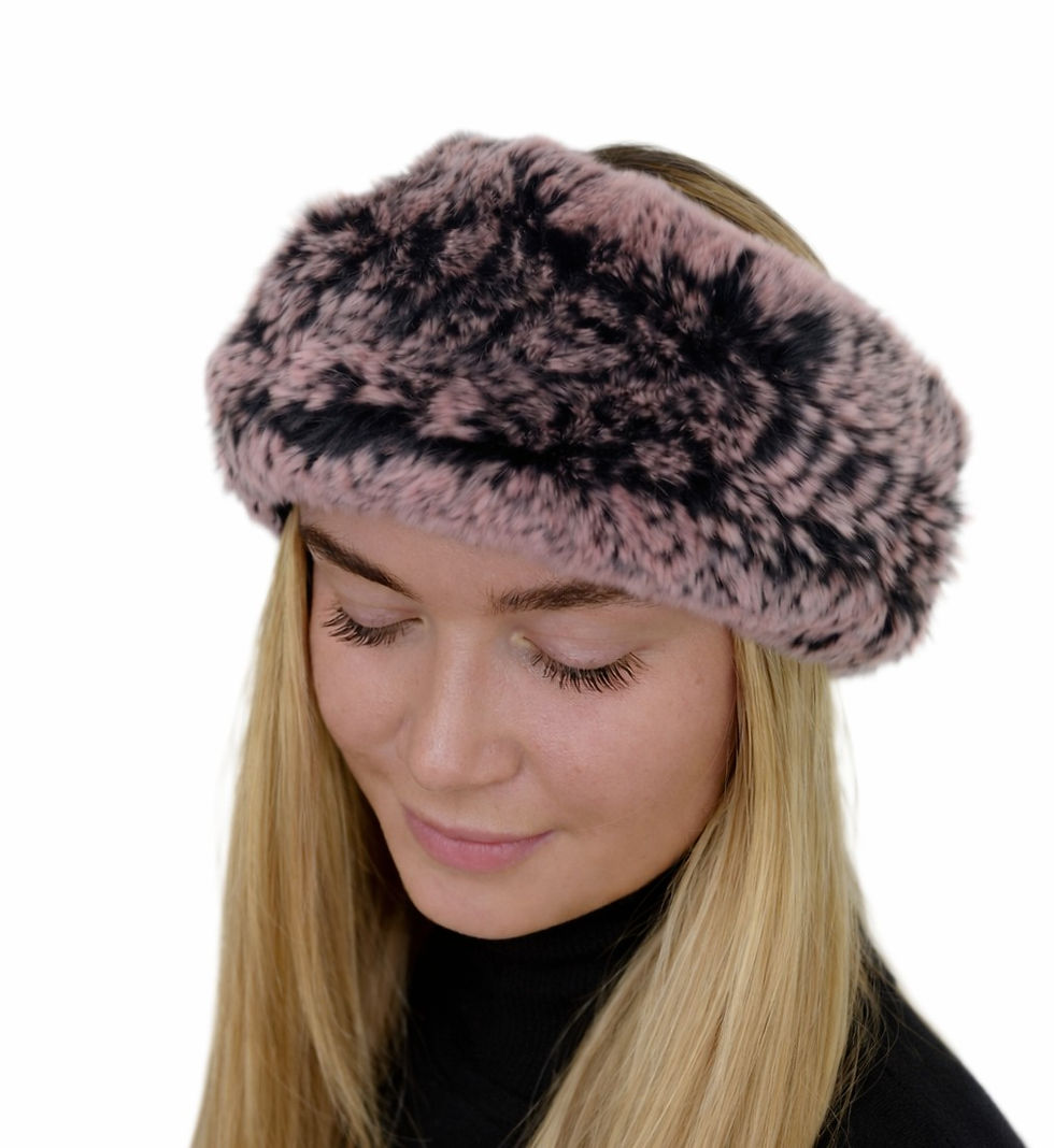 Thumbnail: Luxurious Rex Rabbit Headband