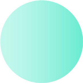 Gradient Teal Circle