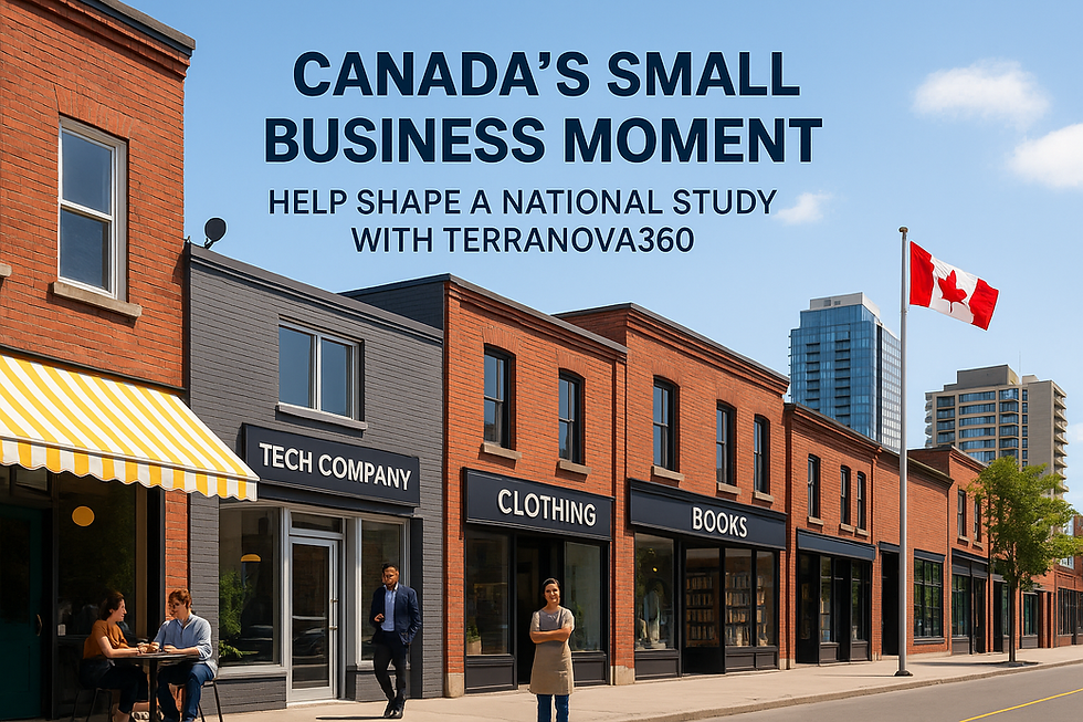 Canada’s Small Business Moment: Help Shape a National Study with TerraNova360