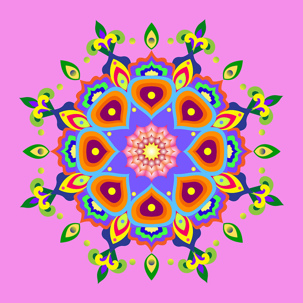 Blossom mandala