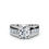 Thumbnail: 14K Solid White Gold 2.8 ct Lab Grown Diamond Engagement Ring