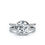 Thumbnail: 14K White Gold 2.2ct Round Shape Lab Grown Diamond Ring