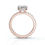 Thumbnail: Rose Gold 2.6ct Solitaire Lab Grown Diamond Engagement Ring