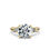 Thumbnail: Gold Solitaire Lab Grown Diamond Engagement Ring