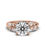Thumbnail: 14K Rose Gold Solitaire Lab Grown Diamond Ring