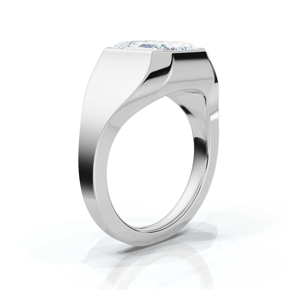 Thumbnail: 18K White Gold 2ct Lab Grown Diamond Ring