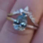 Sapphire Diamond Engagement Ring